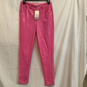 Hot & Delicious Vibrant Pink Faux Leather